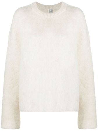 TOTEME crew-neck Knitted Jumper - Farfetch