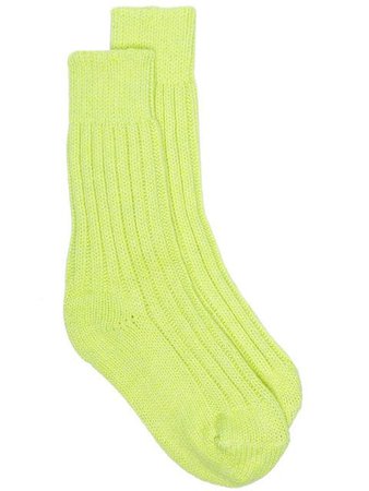 The Elder Statesman ankle length cashmere socks