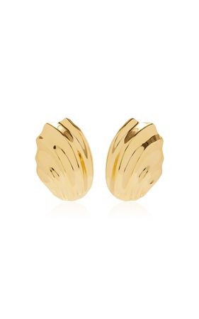 Ines 18k Gold-Plated Earrings By Jasmin Sparrow | Moda Operandi