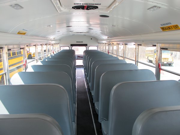 Interior school bus