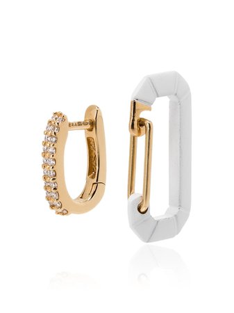EÉRA 18kt Yellow Gold Chiara Diamond Earring - Farfetch