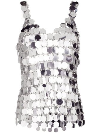 Paco Rabanne Chainmail Camisole Top - Farfetch