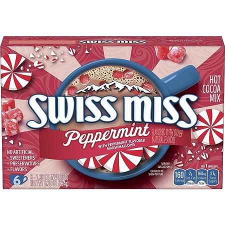 Amazon.com : Swiss Miss Peppermint, Hot Cocoa Mix, 1.38 Oz 6 ct : Everything Else
