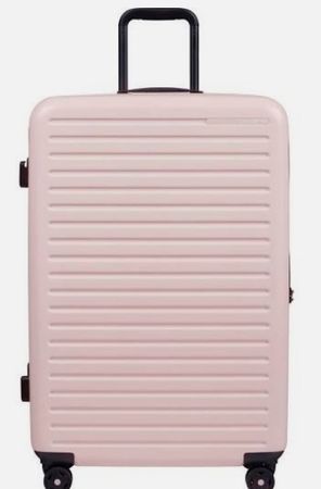 Aesthetic pink suitcase