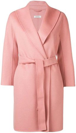 'S belted wool coat