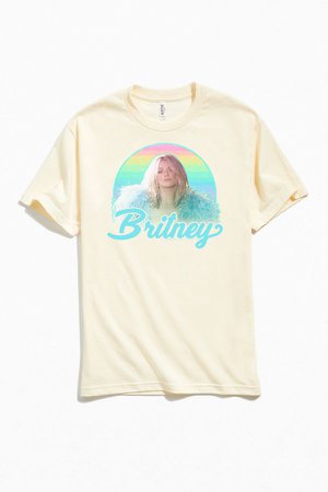 Britney Spears Pastel Rainbow Tee | Urban Outfitters