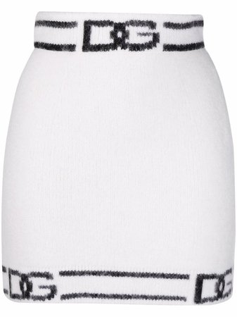 Dolce & Gabbana DG Knitted Skirt - Farfetch