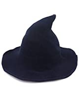 Amazon.com: habibee Halloween Witch Hat Women Halloween Christmas Party Accessories Foldable Cap for Masquerade Cosplay Costume (Black): Clothing