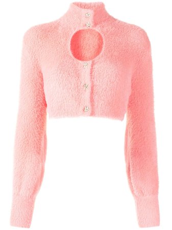 alice mccall pink cropped sweater