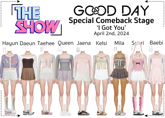 GOOD DAY - The Show - Special Comeback Stage