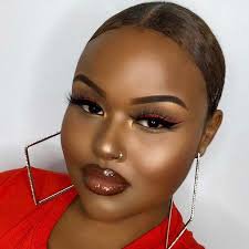natural makeup black girl gloss - Google Search