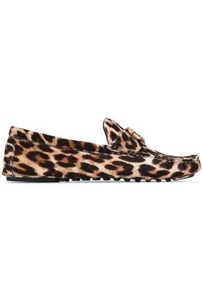Embellished printed calf hair loafers | TORY BURCH | Sale up to 70% off | THE OUTNET