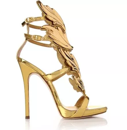 giuseppe gold heels - Google Search