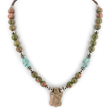 natural gemstone green necklaces - Google Search