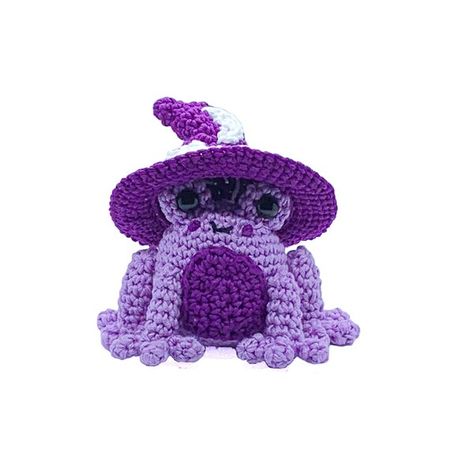 purple crochet frog - Google Search