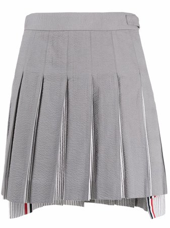 Thom Browne RWB Pleated Skirt - Farfetch