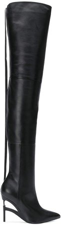 Unravel Project stiletto over the knee boots