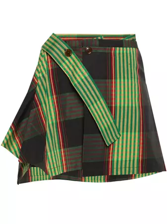 Vivienne Westwood Meghan Tartan Mini Skirt - Farfetch