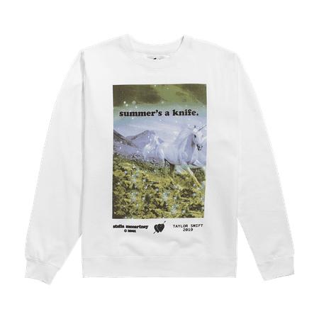 STELLA X TAYLOR SWIFT WHITE CREWNECK WITH UNICORN DESIGN – Taylor Swift Official Store
