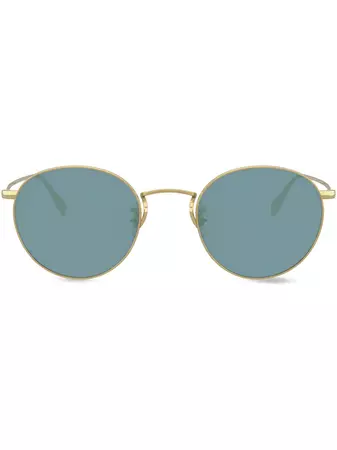 Oliver Peoples Tinted round-frame Sunglasses - Farfetch