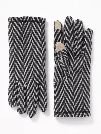 Text-Friendly Go-Warm Performance Fleece Gloves for Women | Old Navy