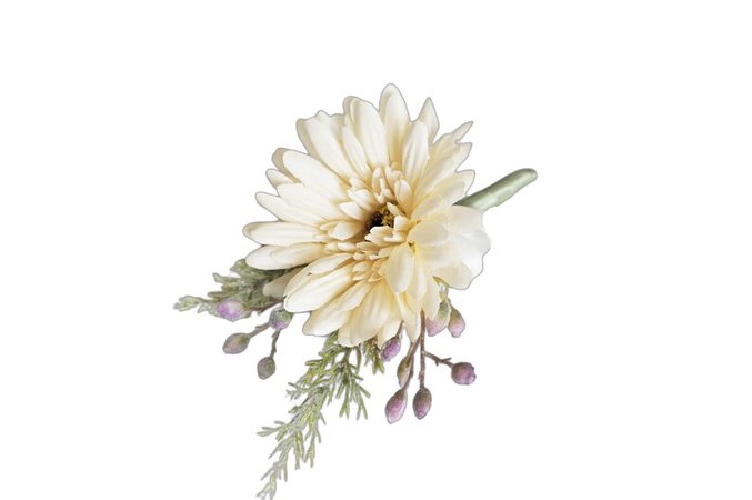 Creamy White Daisy Corsages / Boutonnieres, Off White Daisy Boutonnieres, Ivory Wedding Corsage, Wedding Boutonniere, Wedding Floral