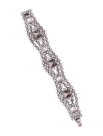 Tom Binns Crystal Studded Bracelet - Bracelets - W4T20725 | The RealReal