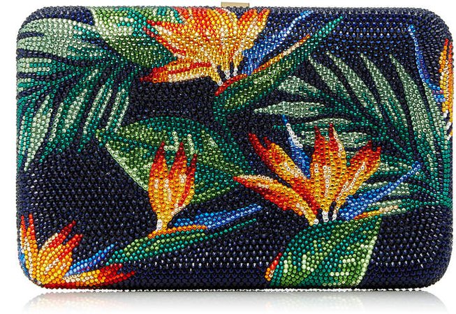 Couture Seamless Bird Of Paradise Clutch