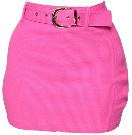 Fashion Nova Back and Better Pink Mini Skirt