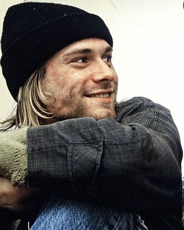 Kurt Cobain in Bristol, UK. November 4th, 1991. Photo by Richard Bellia.