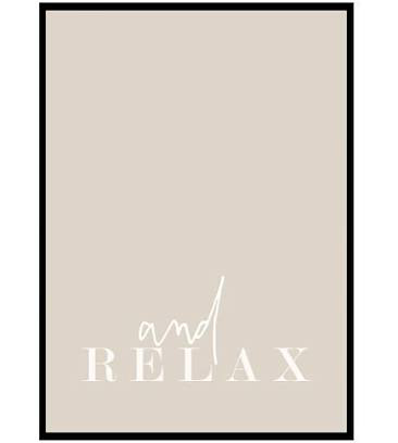 Beige and relax… print