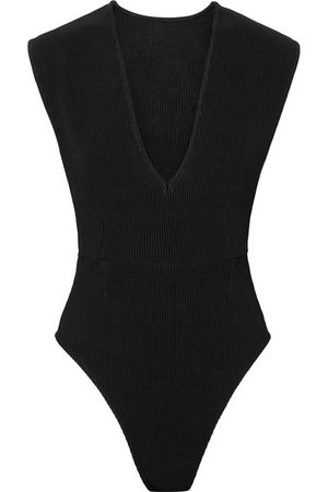 Haight | Ribbed stretch-knit bodysuit | NET-A-PORTER.COM