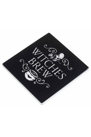 Witches Brew Ceramic Gothic Coaster by Alchemy Gothi | Gifts
