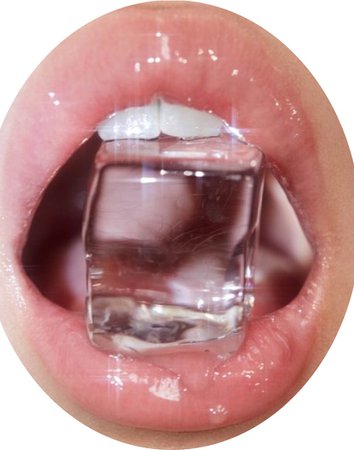 ice cube lips
