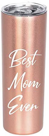Amazon.com | Best Mom Ever Mom Tumbler Gift - Mom Fuel Travel Tumbler, Mother's Day Gift, Birthday Gift, Christmas Gift for Women, New Mom Mom to Be Gift, 20Oz Stainless Steel Tumbler Straw & Lid: Tumblers & Water Glasses