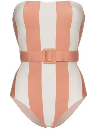 Adriana Degreas Porto belted bandeau swimsuit $420 - Buy SS19 Online - Fast Global Delivery, Price