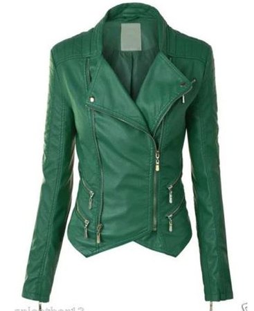 green leather jacket - Google Search
