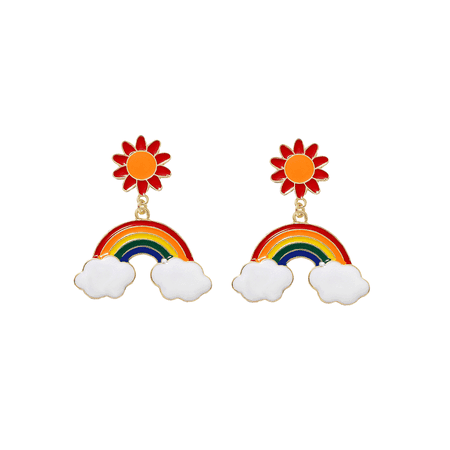 JESSICABUURMAN – MESIK Rainbow Earrings - Pair
