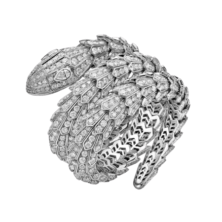 Bulgari High jewellery Serpenti diamond bracelet