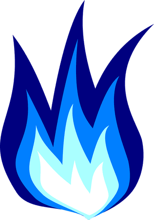graphic design blue flame - Google Search