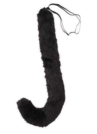 Amazon.com: Elope Kitty Cat Costume Tail Black for Adults and Women: Toys & Games