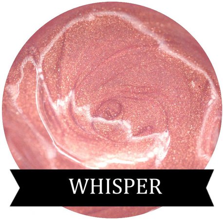 WHISPER Pink Coral Shimmer Lip Gloss | Etsy