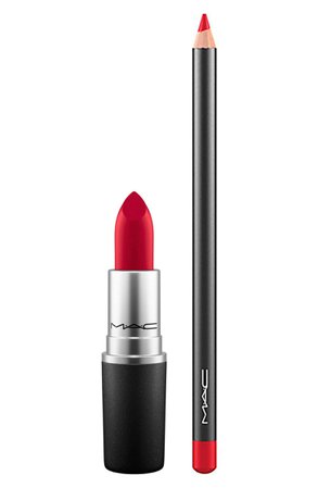 MAC Lipstick & Lip Pencil Duo Ruby Woo
