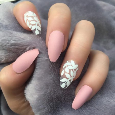 Baby Pink Matte Delightful Coffin – Doobys Nails