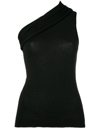 Rick Owens knitted one shoulder top