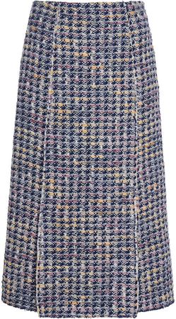Pietraluna Tweed Midi Skirt