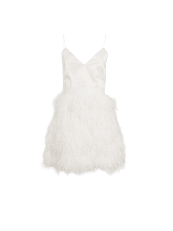 white feather cocktail dress dresses