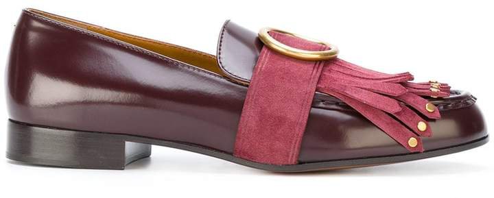 Olly fringed loafers