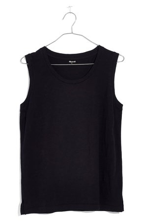 Madewell Whisper Cotton Crewneck Muscle Tank | Nordstrom