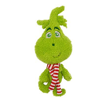 Grinch Medium Plush Dog Toy | Grinch Squeaky Dog Toy | Stocking Stuffers for Your Pet : Pet Supplies